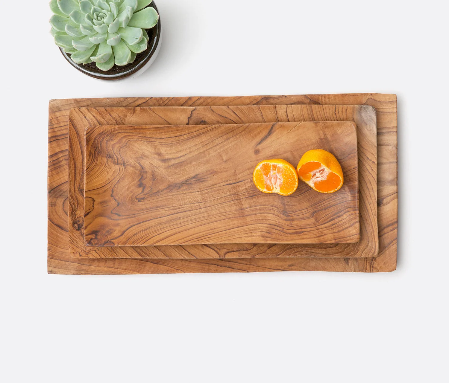 Blue Pheasant Rowan Serving Trays Collection - Natural - Image 6